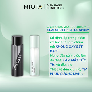 Xịt Khoá Nền COLORKEY Dưỡng Ẩm, Kiềm Dầu Khoá Makeup Lâu Trôi Dung Tích 100ml