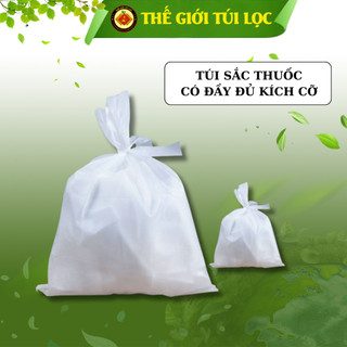 Túi lọc sắc thuốc, thảo dược PHUKIENTUILOC, chất liệu vải không dệt - có dây buộc, nhiều kích thước