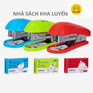 Dập ghim số 10 mini Deli 0253 - giao màu ngẫu nhiên