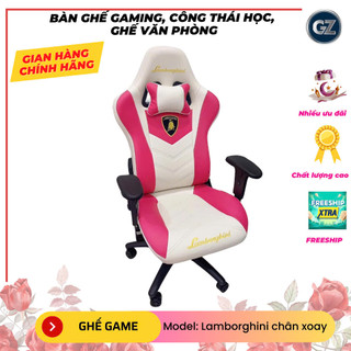 Ghế Game GZ Lamborghini chân xoay, Ghế Công Thái Học, Ghế Văn Phòng