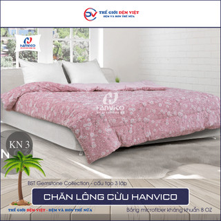 Chăn lông cừu hanvico ruby 210 x 240 – kn3 - hàng chính hãng