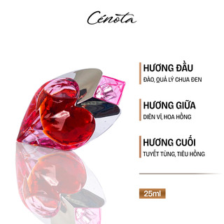 Nước Hoa Nữ Cenota Ruby Rose Ngọt Ngào Quyến Rũ 25ml