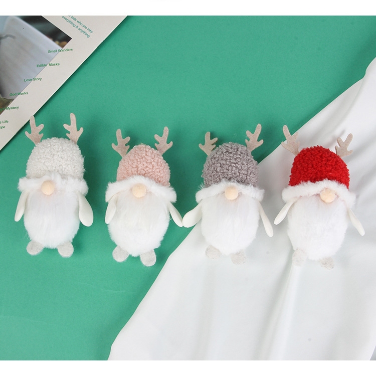 Chú Lùn Có Sừng VB68 Treo Cây Thông Noel Trang Trí Giáng Sinh (Ngẫu Nhiên Màu)