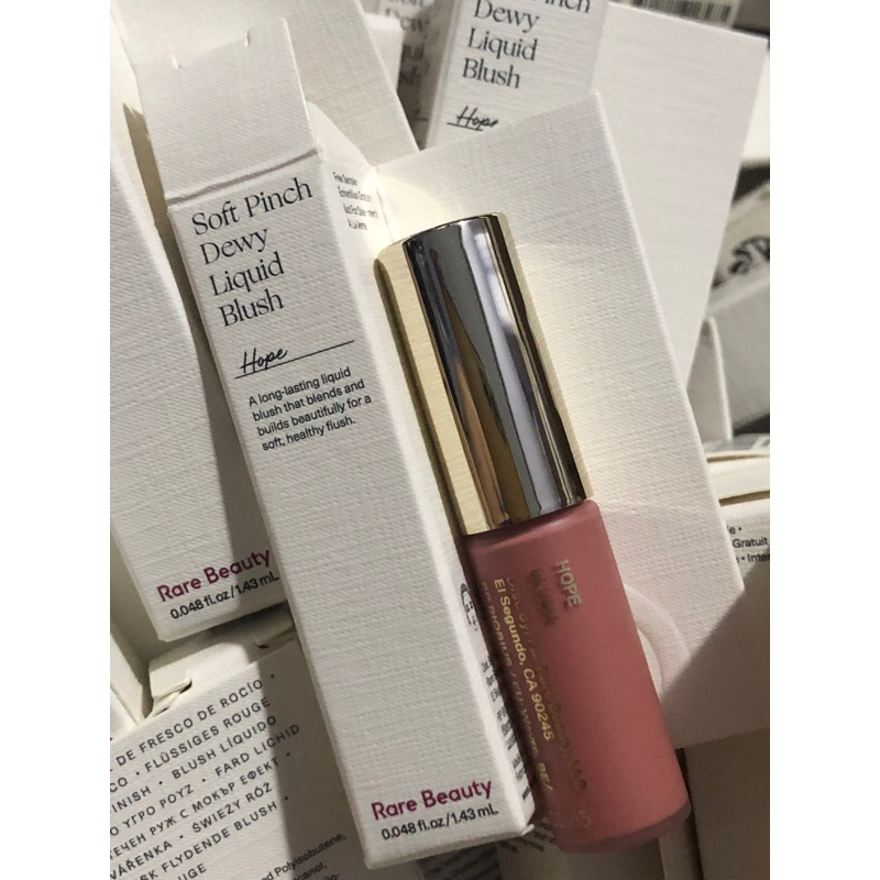 MÁ HỒNG SOFT PINCH LIQUID BLUSH #HOPE - RARE BEAUTY mini size 1.43ml