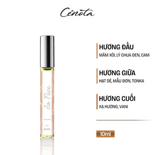 Nước Hoa Lăn Nữ Cenota So Nice 10ml, Quyến rũ, Gợi cảm, Khiêu khích, 100% Hương liệu Pháp