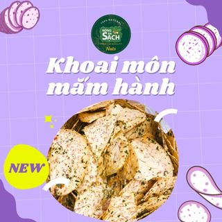  Khoa môn mắm hành Nông Sản Sạch Khoai môn sấy đặc sản Đà Lạt Khoai môn lát tẩm vị mắm hành 