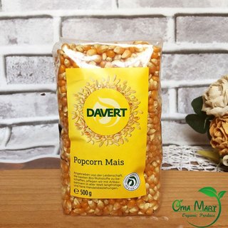 Ngô nổ bỏng hữu cơ Davert 500g