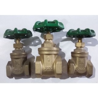 Van cửa đồng dn15 dn20 dn25 ren 21 27 34