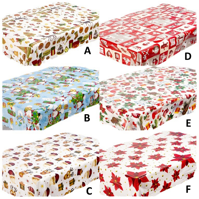 Khăn Trải Bàn Trang Trí Noel Giáng Sinh (Nhiều Mẫu)