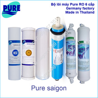 Bộ lõi máy lọc tinh khiết Pure RO 6 cấp
