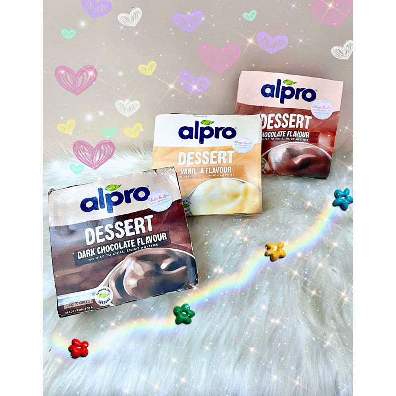 [HÀNG AIR] Váng đậu nành Alpro của UK dành cho bé dị ứng đạm hoặc ăn thuần chay