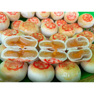 Bánh pía kim sa trứng muối đậu xanh hộp 300g
