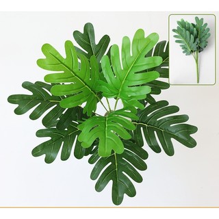 Lá rùa lá nhọn nhân tạo trang trí - phụ kiện chụp ảnh sáng tạo