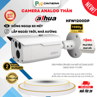 Camera analog HAC-HFW 1200DP Dahua 2.0MP, chuyên dụng nhà xưởng, chính hãng