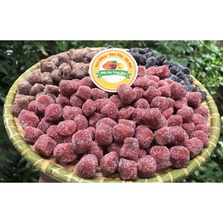 500G MỨT MIX DÂU TÂY DÂU TẰM ME CAY ĐÀ LẠT CHUA NGỌT