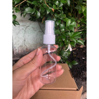 Chai nhựa pet vòi phun sương trắng/đen 50ml 100ml 150ml 200ml 250ml