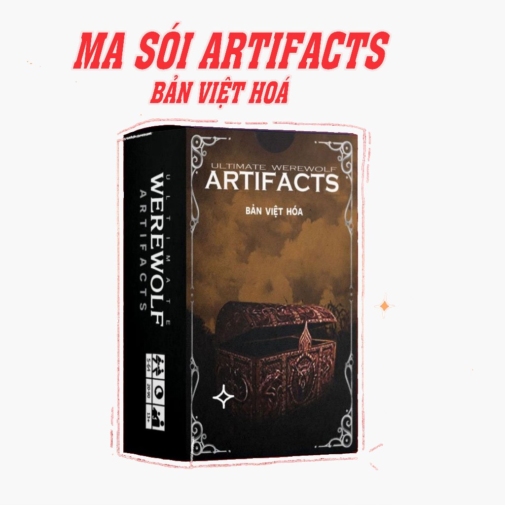 Ma Sói Artifacts - Ma sói cổ vật  chơi kèm cùng bộ Ma sói Ultimate
