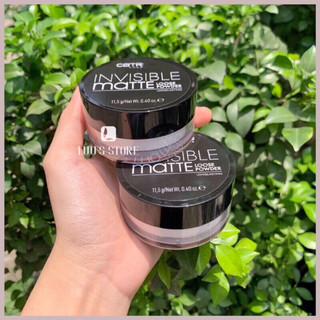 Phấn Bột Catriccccce Invisible Matte Loose Powder Không Màu Cho Da Dầu