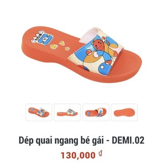 Dép lê bitas bé gái xinh yêu DEMI 02 (size 28-32)