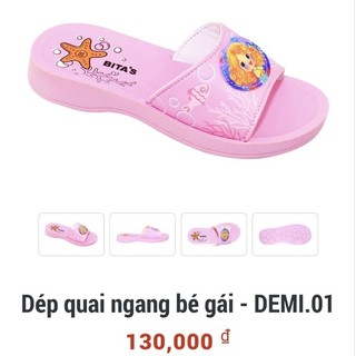 Dép bitas bé gái