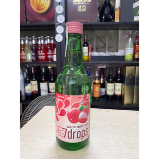 Soju Hàn Quốc 7DROPS Lychee 360ml- Vị Vải