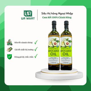 Dầu Qủa Bơ Nguyên Chất Organic Avocado Oil 1 Lít