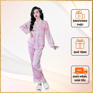Bộ lụa Latin size dưới 50kg quần dài đơn giản nhưng xinh dễ mặc , không kén tuổi