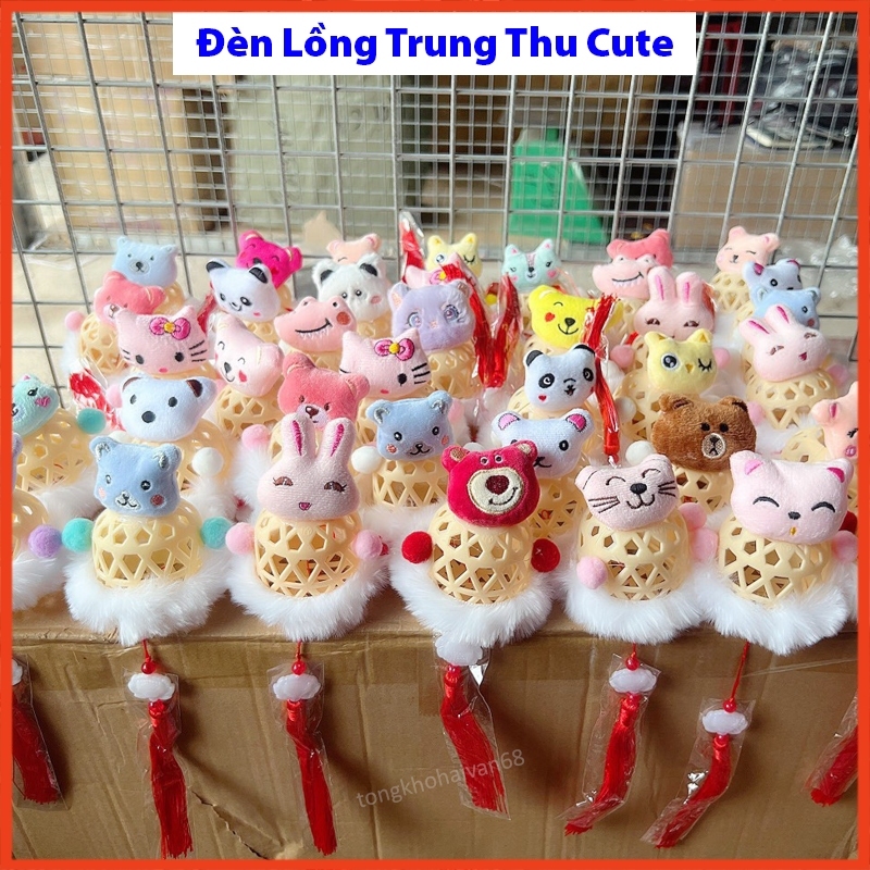 Đèn Lồng Trung Hình Labubu, Lồng Đèn Cầm Tay Nhiều Nhân Vật Hoạt Hình Nhiều Mẫu Mã Lựa Chọn Thiết Kế
