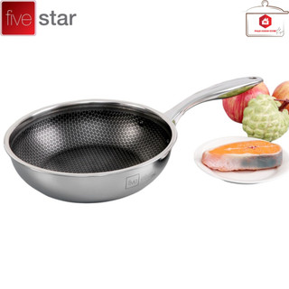 CHẢO INOX SÂU LÒNG BLACKCUBE FIVESTAR HÀNG CHÍNH HÃNG