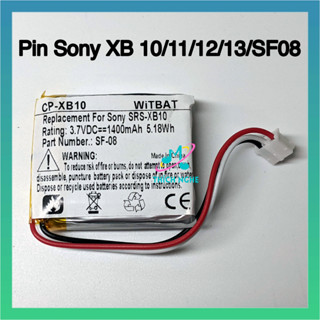 Pin Sony SRS XB10 XB12 XB13 SF08 - thay Pin loa Bluetooth Sony SRS XB XB10 XB12 XB13 - Thích Nghe