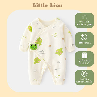 Bộ bodysuit tay dài, đồ bộ liền thân dành cho bé gái bé trai hoạ tiết cute chất liệu mềm mại