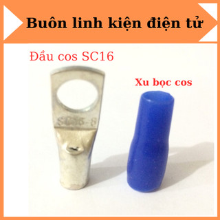 Đầu cos sc 16-6, 16-8, 16-10 , đầu cos đồng