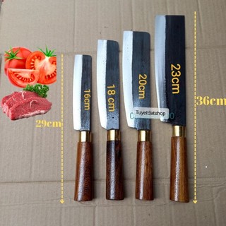 Dao bếp thái thịt rau củ hoa quả hàng thép nhíp ôtô chuẩn sắc bén