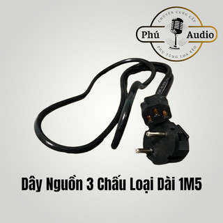 Dây nguồn 3 chấu - dây số 8 loại tốt