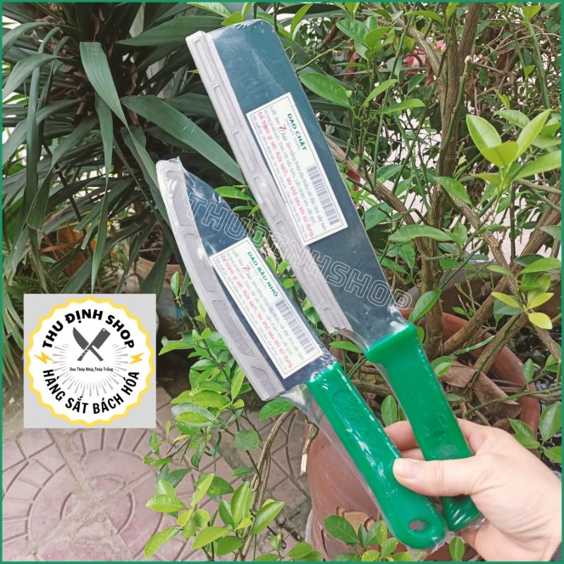 Dao 7 Thép_ Dao Chặt Mỳ/ Dao Bầu Nhỏ Thái Thịt Sắc Bén