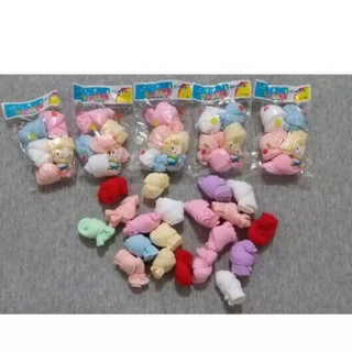 Set 5 đôi tất kẹo tất da chân cho bé(dùng được cho bé sơ sinh)