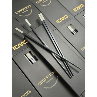 SET 10 ĐÔI ĐŨA ALLOY CHOPSTICK SỢI THUỶ TINH TITANIUM