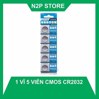 Vĩ 5 Viên Pin CMOS máy tính CR2032 Lithium Cell 3V