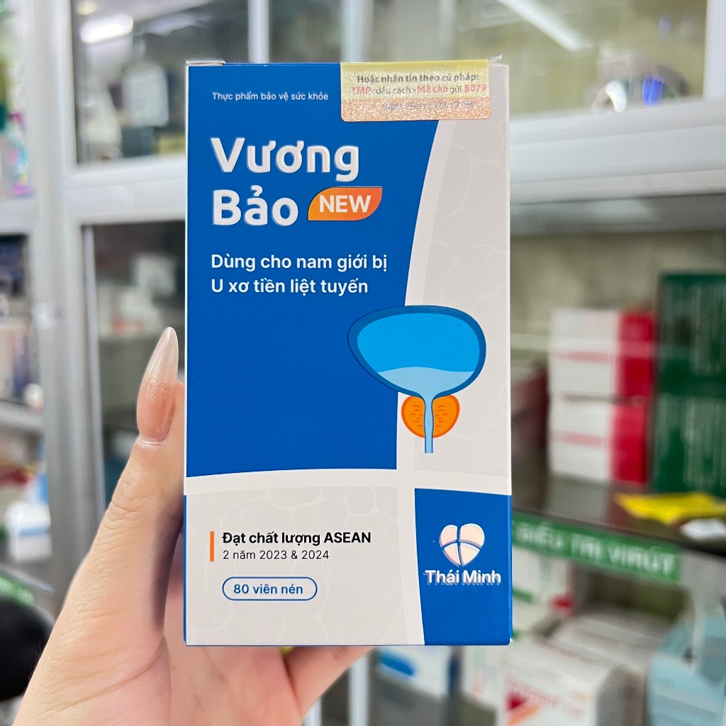 [Chính Hãng - Mẫu Mới] Vương bảo lọ 80 viên -Hỗ trợ giảm tiểu đêm - Có tem tích điểm Chính hãng