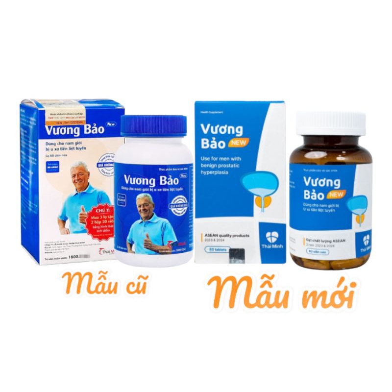 Vương Bảo Lọ 80 viên mẫu mới hỗ trợ giảm tiểu đêm