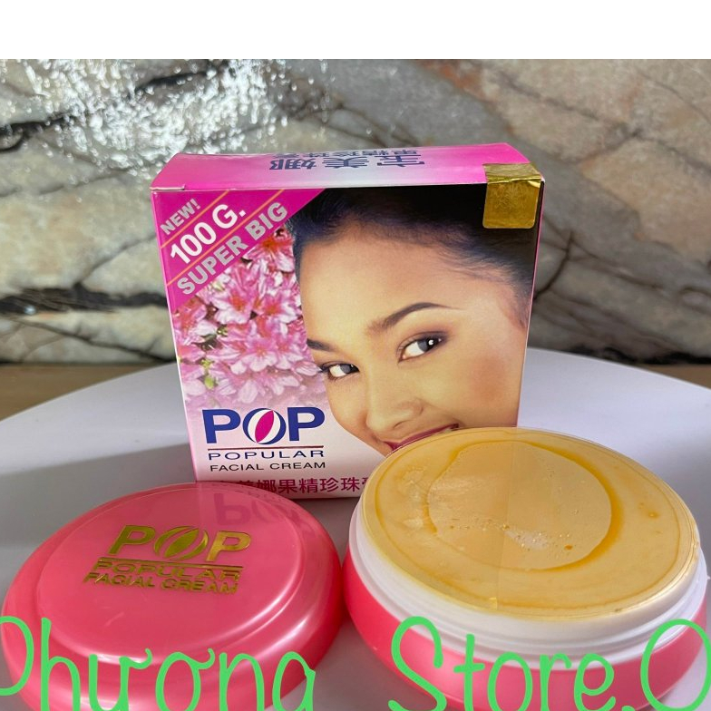 Kem dưỡng trắng POP 100g THÁI LAN (kem cốt đặc)