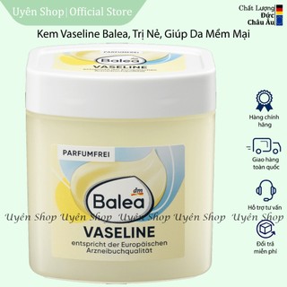 Kem nẻ Balea Vaseline HÀNG ĐỨC, Dưỡng và Bảo Vệ Da, chống Khô, Nứt Nẻ, cho một làn da mềm mại 125ml