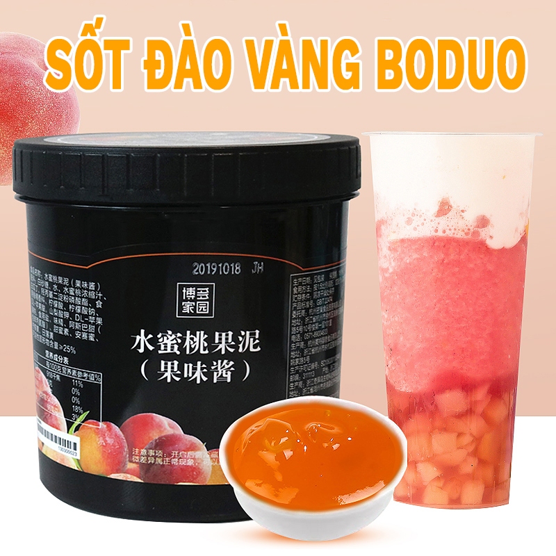 Mứt Đào Vàng Boduo (1.3kg)