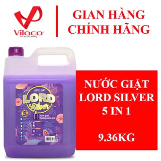 Nước giặt Lord Silver Hương nước hoa can 9.36kg, giao hỏa tốc kèm quà tặng
