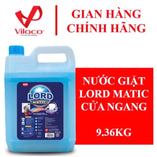 Nước giặt Lord Matic can 9.36kg ( Ít bọt cho máy cửa ngang ), giao hỏa tốc kèm quà tặng
