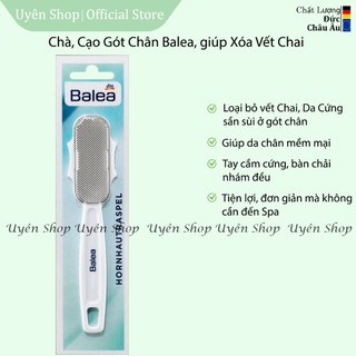 Dụng Cụ Chà Cạo Gót Chân Balea [Hàng Đức] Làm Sạch Da Chết Gót Chân, Tránh Nứt Nẻ Gót, Mịn Chân