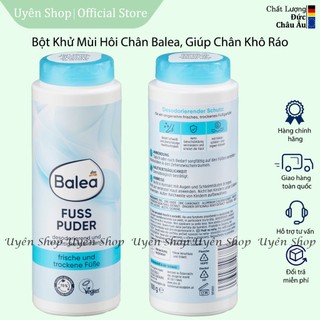 Bột Chống và Khử Mùi Hôi Chân Balea, Hỗ Trợ Ngăn Ngừa Mồ Hôi Chân Giúp Bàn Chân Khô Thoáng, Hạn Chế Mùi Hôi, NỘI ĐỊA ĐỨC