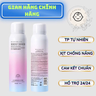 Xịt chống nắng maycreate chai 150ml