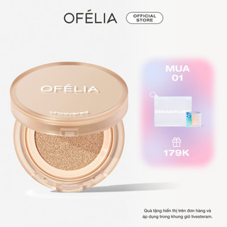 Phấn nước mịn lì lâu trôi ofélia uncovered longwear cushion spf50+/pa++++ 12g