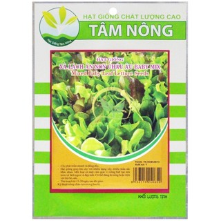 Hạt Giống Xà Lách Ăn Non Châu Âu Baby Tâm Nông 10G Dễ Trồng, Chịu Nhiệt